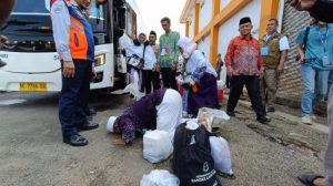 Jamaah Haji Pesisir Barat Tiba Hari Ini di Bandar Lampung