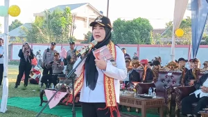 Walikota Bandar Lampung Eva Dwiana Membuka PORCAM Tahun 2024 Sekecamatan Sukarame